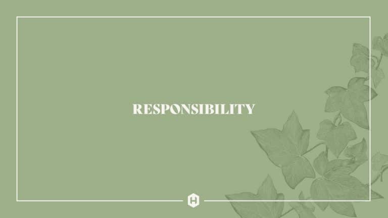 Our Responsibility to Spiritually Clean House