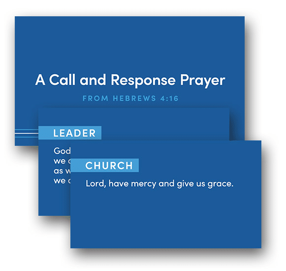 Grace Mercy Prayer Slides