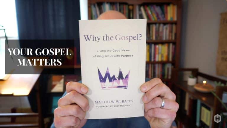 Why the Gospel? by Matthew W. Bates: Book Review by Chad Harrington