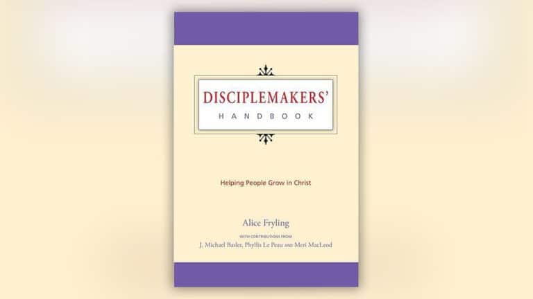 alice fryling's disciplemaker's handbook, one of the disciple making books